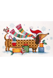 Cross-stitch kits I am feeling a holiday