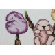 Cross-stitch kits March rabbits