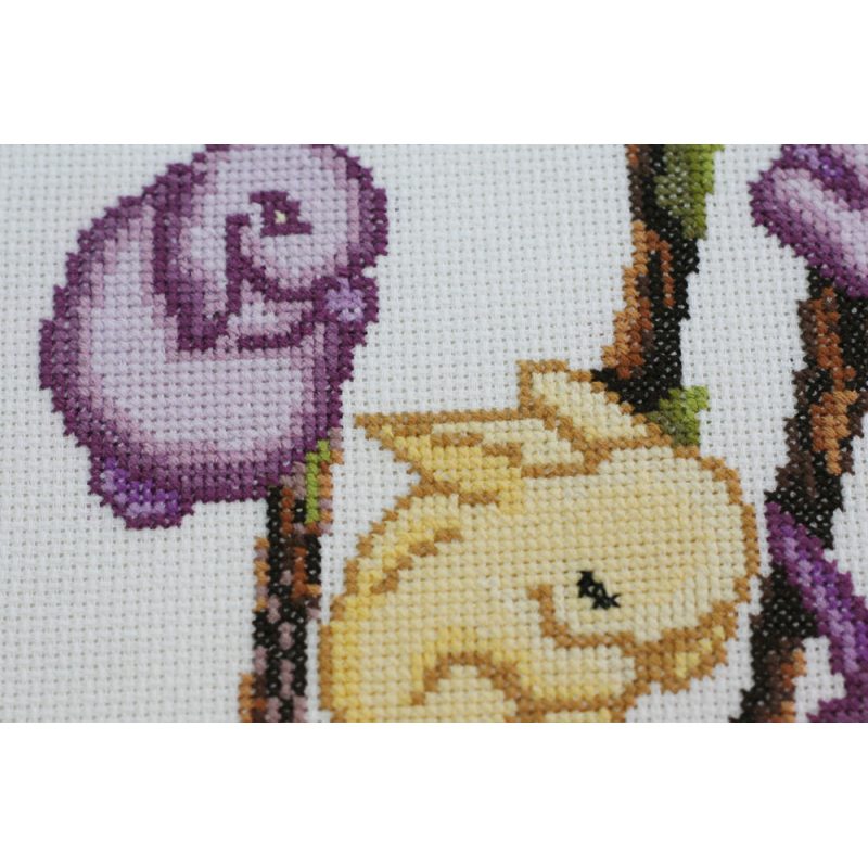 Cross-stitch kits March rabbits