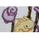 Cross-stitch kits March rabbits
