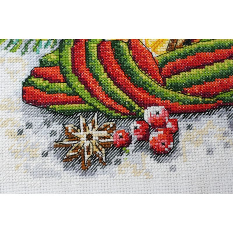 Cross-stitch kits Winter tea