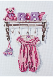 Cross-stitch kits Baby. Girl