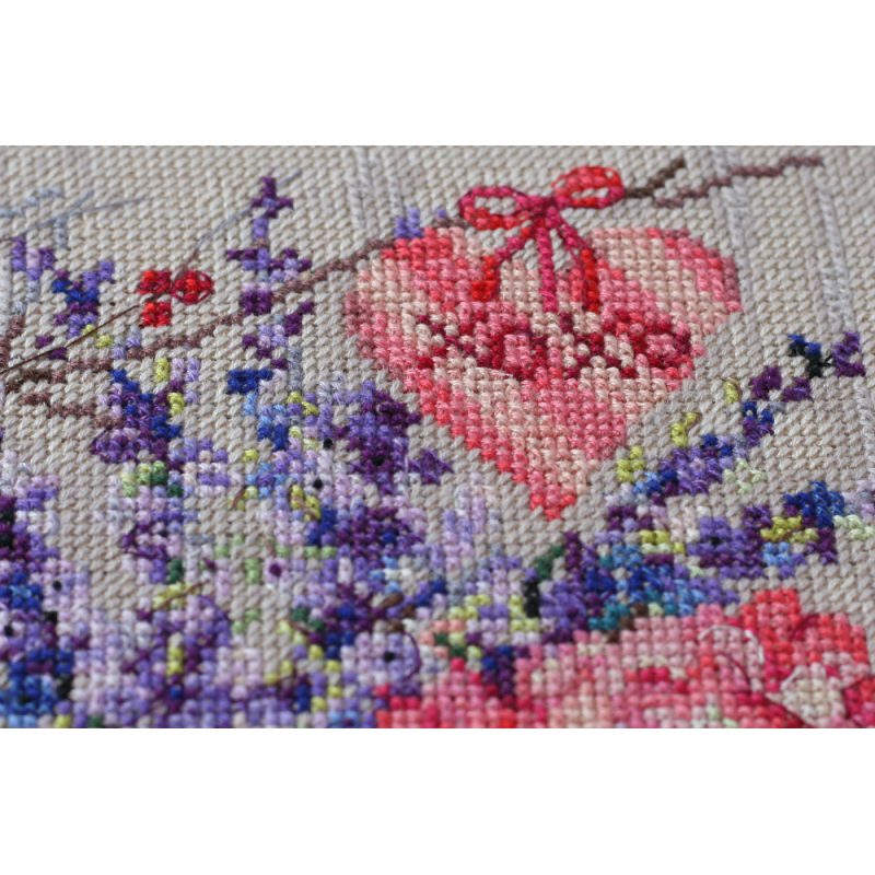 Cross-stitch kits With tender and love
