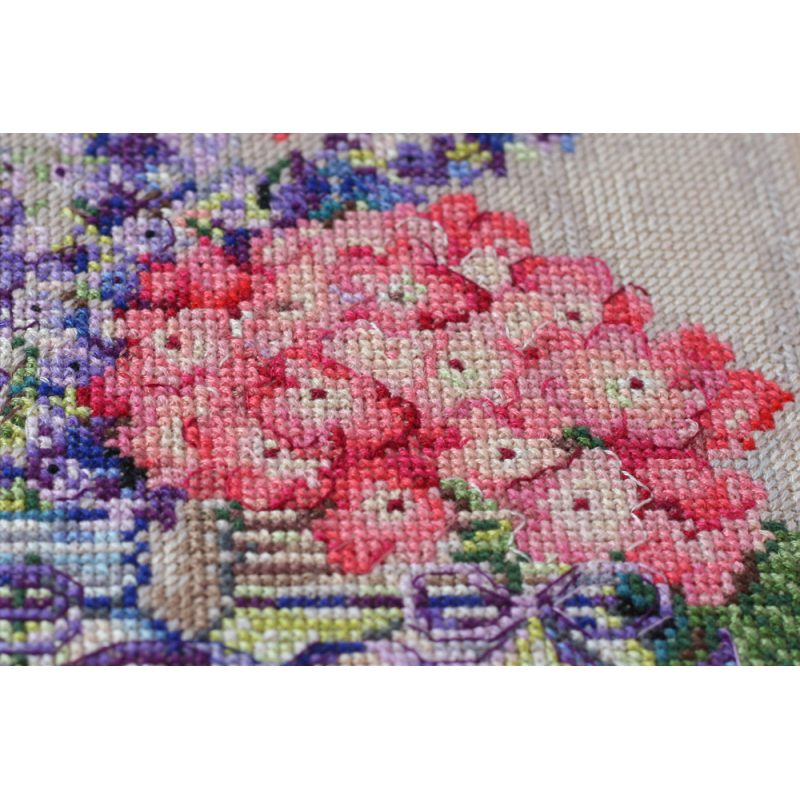 Cross-stitch kits With tender and love