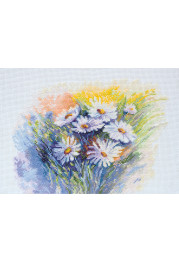 Cross-stitch kits Watercolour camomiles