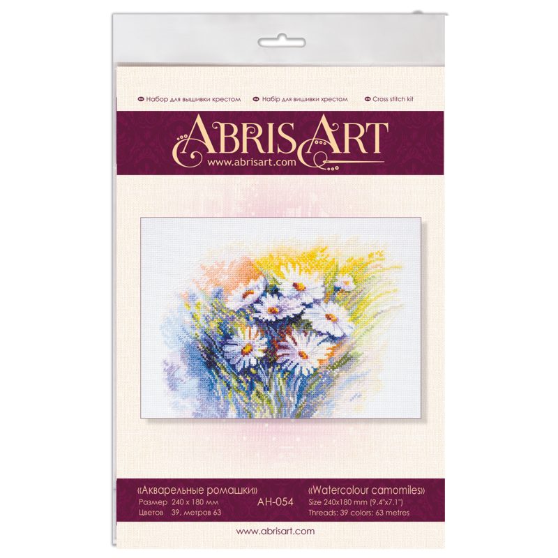 Cross-stitch kits Watercolour camomiles