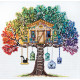 Cross-stitch kits Cat house
