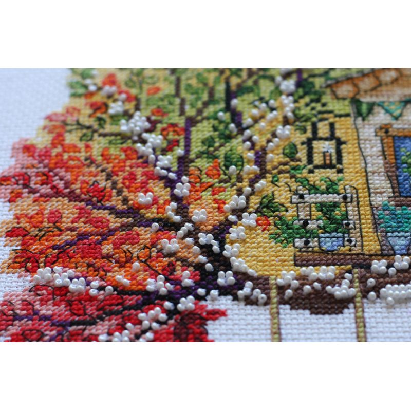 Cross-stitch kits Cat house