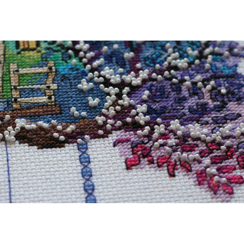 Cross-stitch kits Cat house