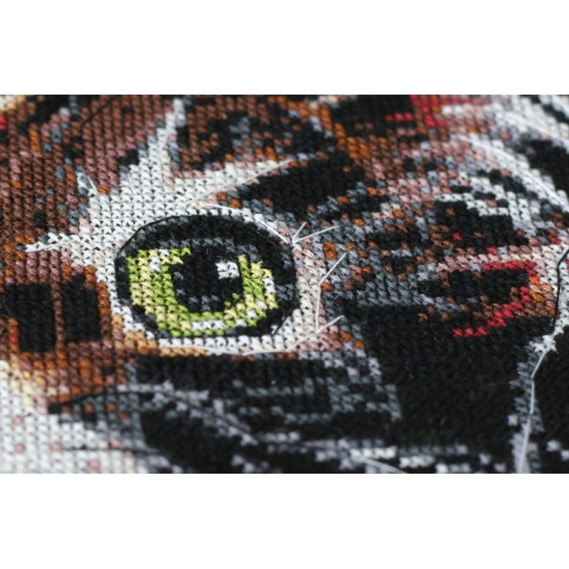 Cross-stitch kits Fluffy kitten
