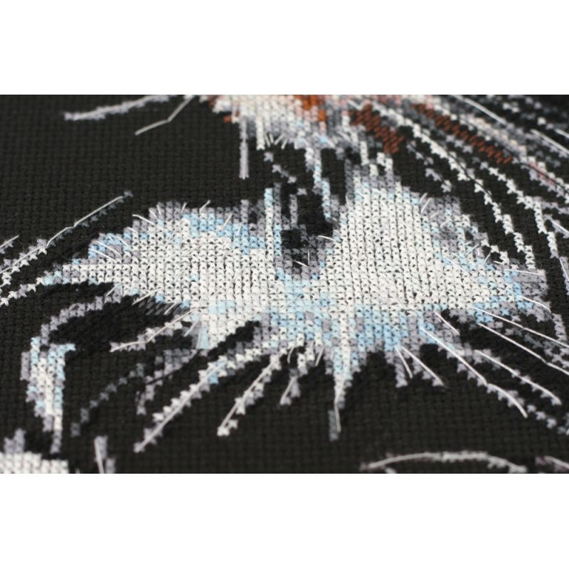 Cross-stitch kits Fluffy kitten