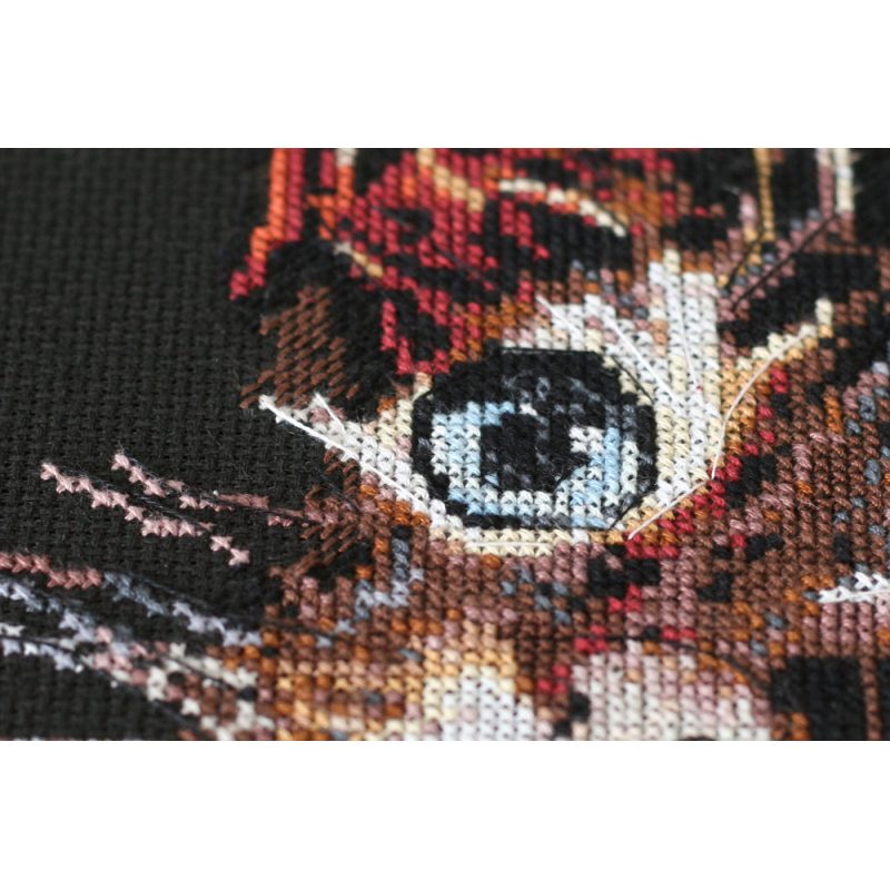 Cross-stitch kits Fluffy kitten