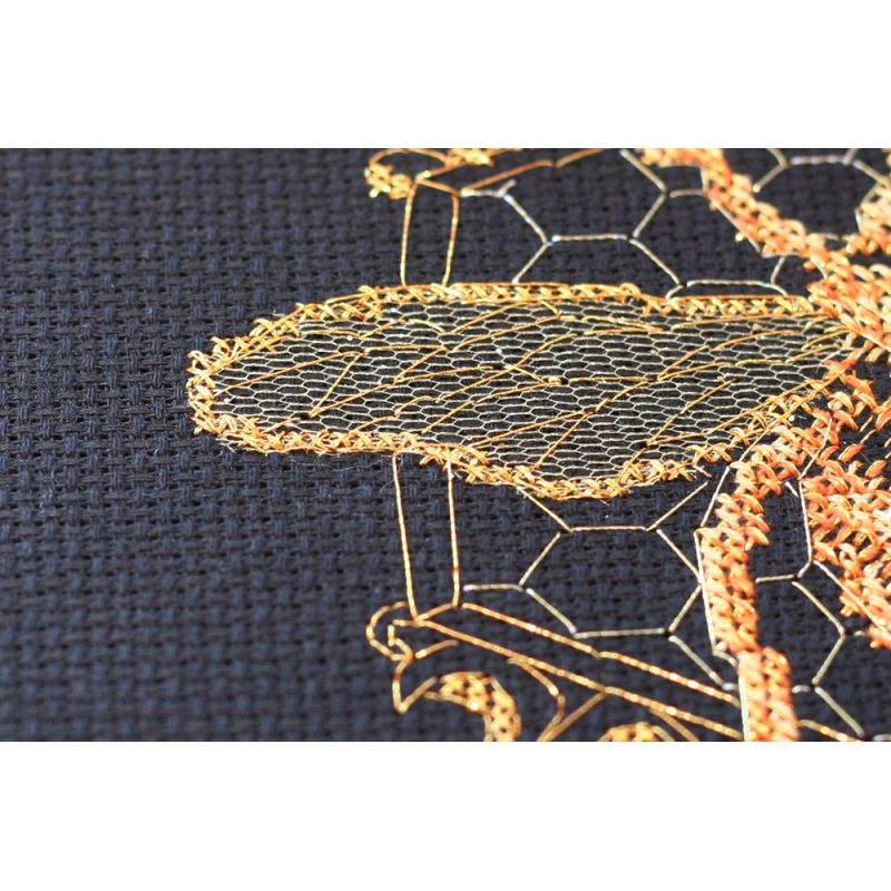 Cross-stitch kits Golden bee