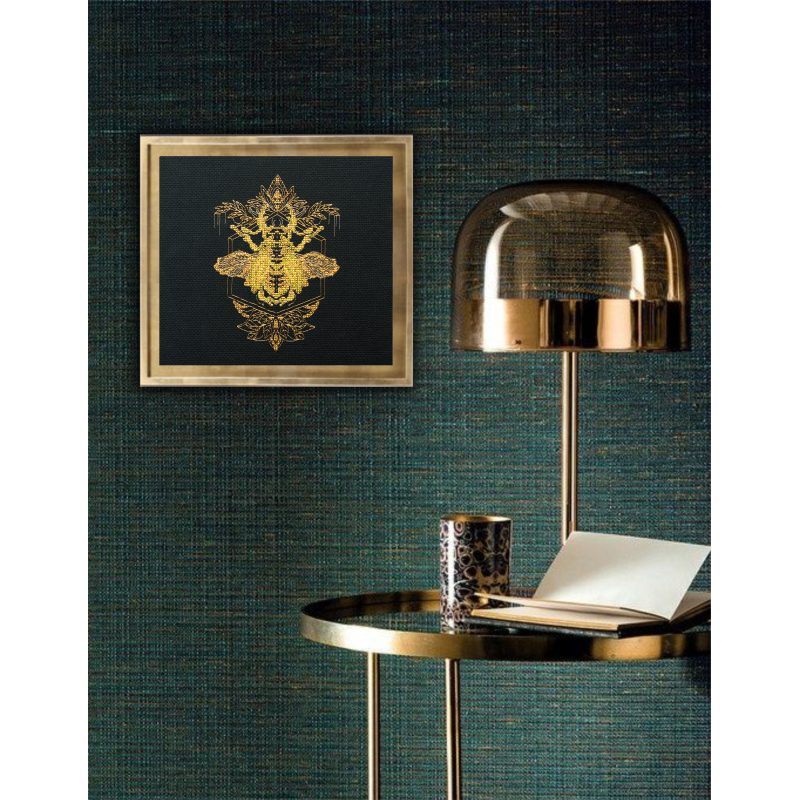 Cross-stitch kits Golden Beetle
