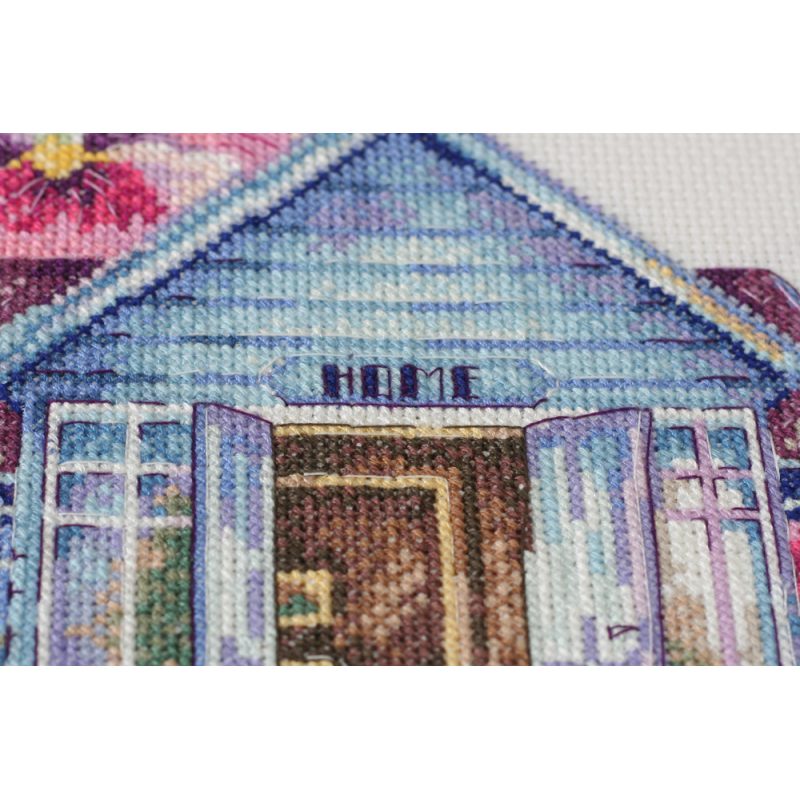 Cross-stitch kits Violet house