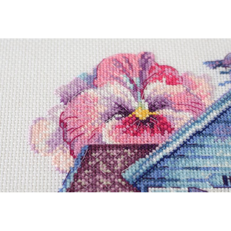 Cross-stitch kits Violet house