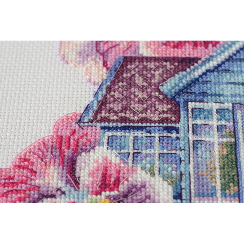 Cross-stitch kits Violet house