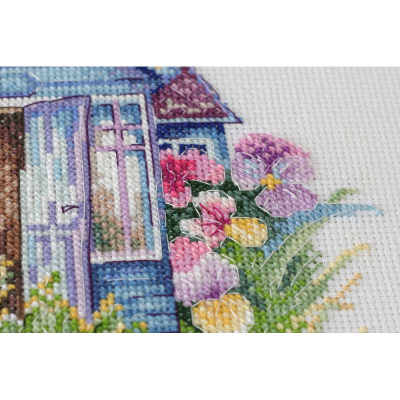 Cross-stitch kits Violet house