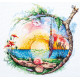 Cross-stitch kits Sunny paradise