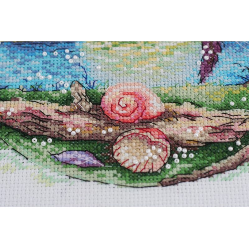 Cross-stitch kits Sunny paradise