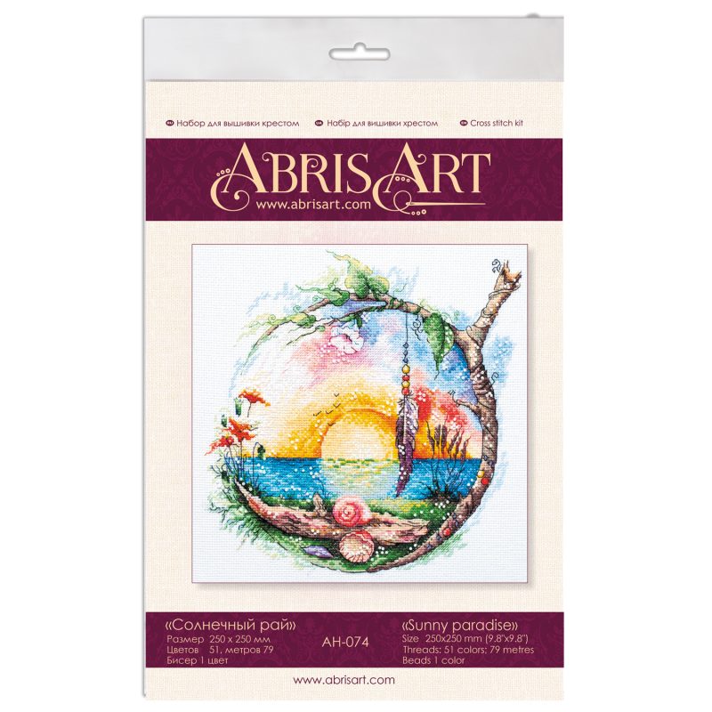 Cross-stitch kits Sunny paradise