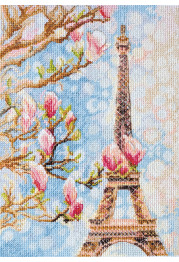 Cross-stitch kits Morning in Paris