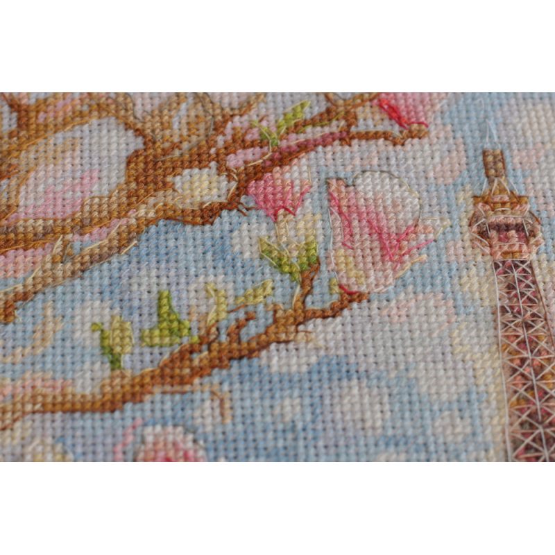 Cross-stitch kits Morning in Paris