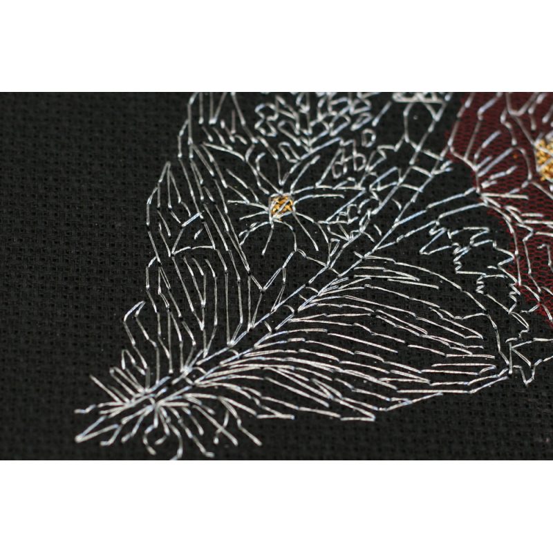 Cross-stitch kits Feather-1