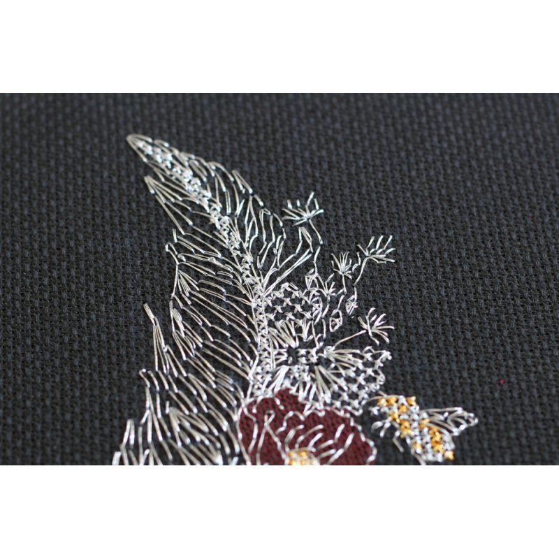 Cross-stitch kits Feather-2