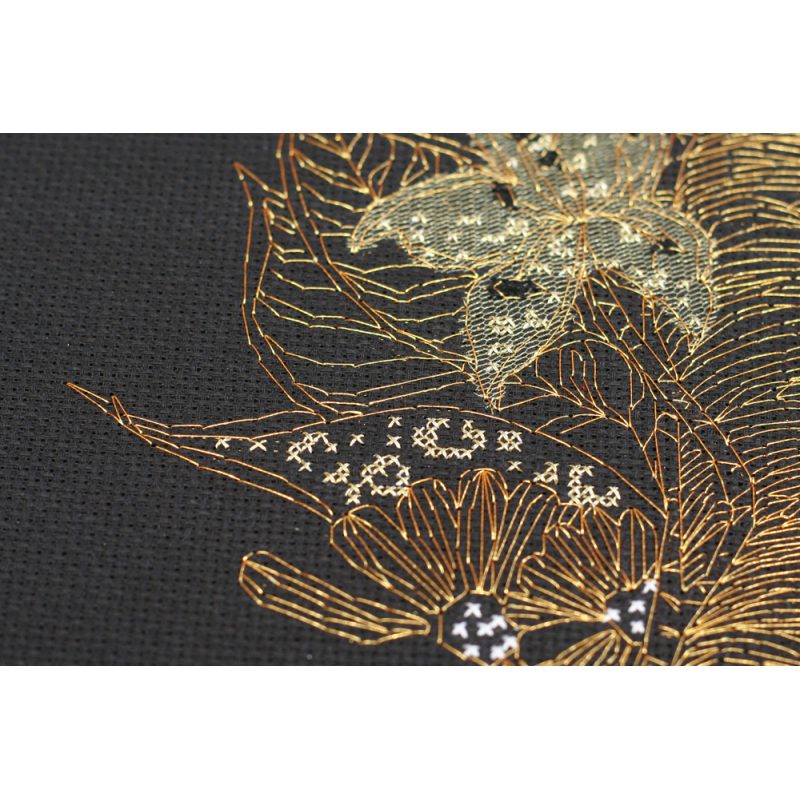 Cross-stitch kits Flower wind-2