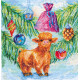 Cross-stitch kits New Year's honey