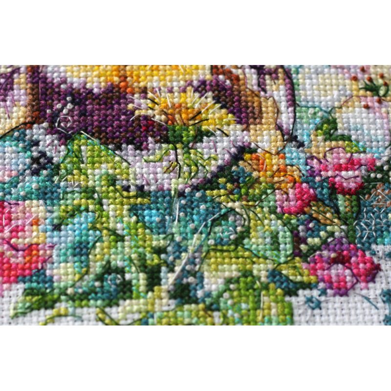 Cross-stitch kits Caramel spider web