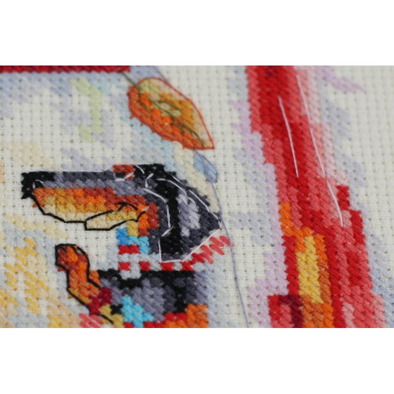 Cross-stitch kits Heat of October
