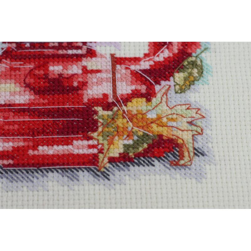 Cross-stitch kits Heat of October