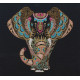 Cross-stitch kits Golden elephant