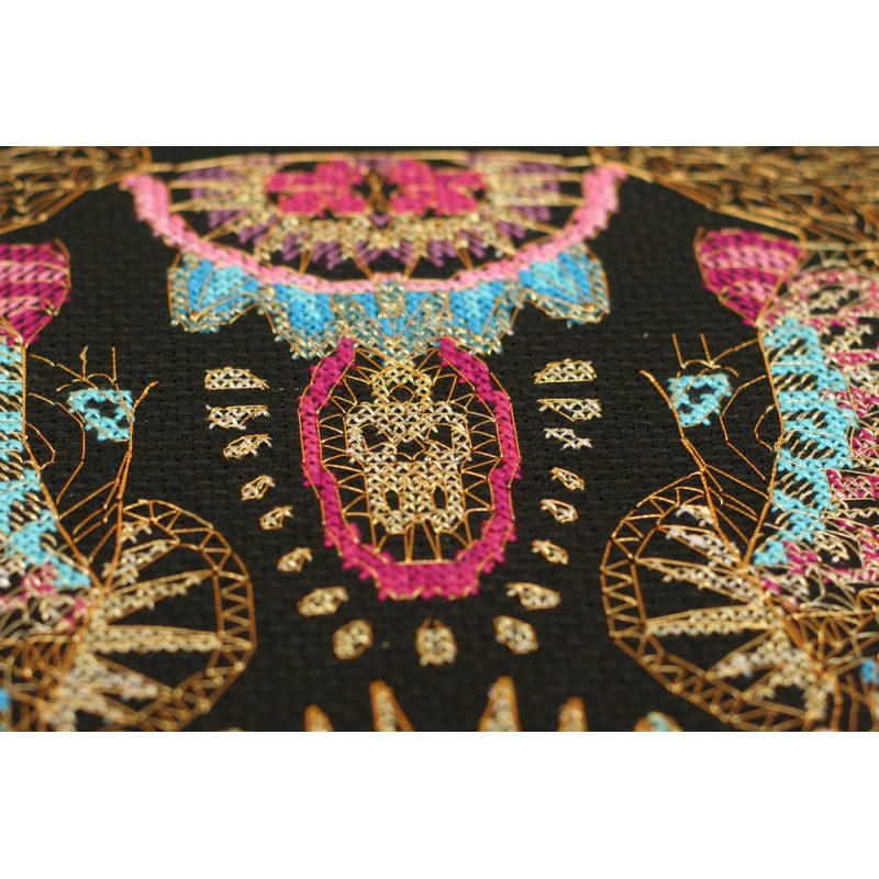 Cross-stitch kits Golden elephant