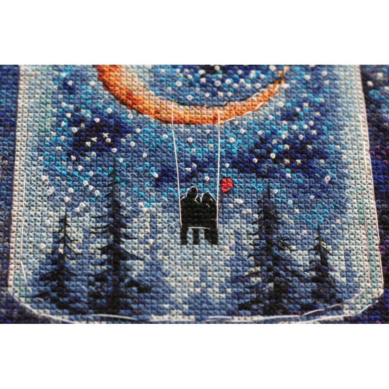 Cross-stitch kits A month for lovers