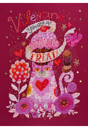 Cross-stitch kits Love