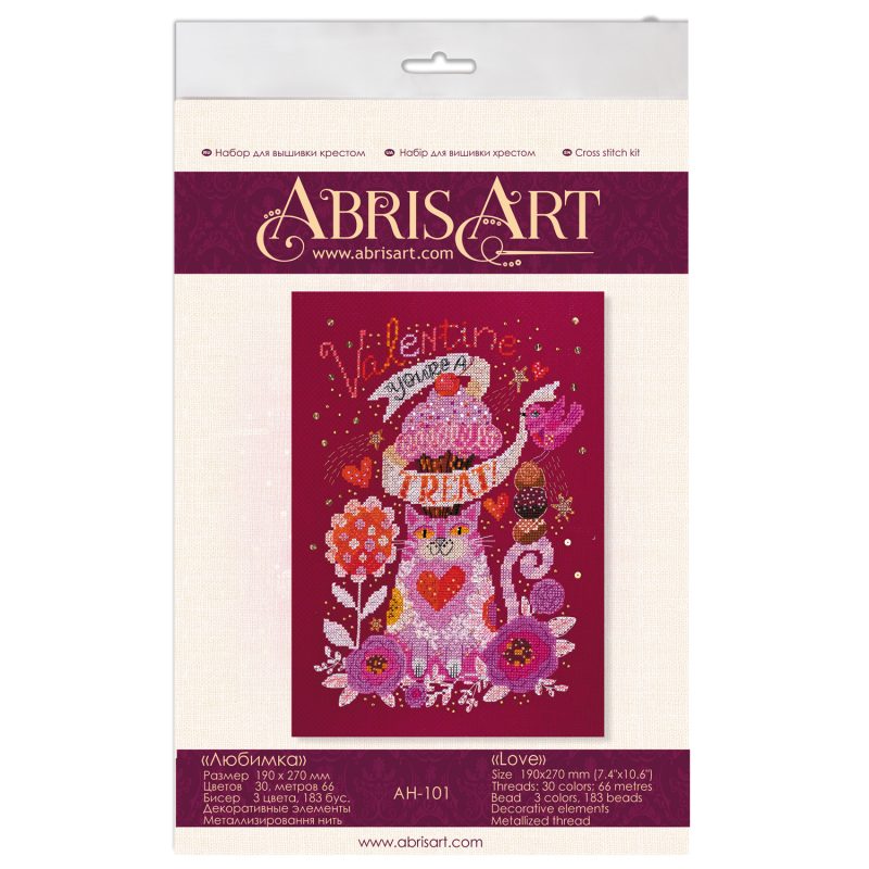 Cross-stitch kits Love