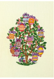 Cross-stitch kits Easter tree