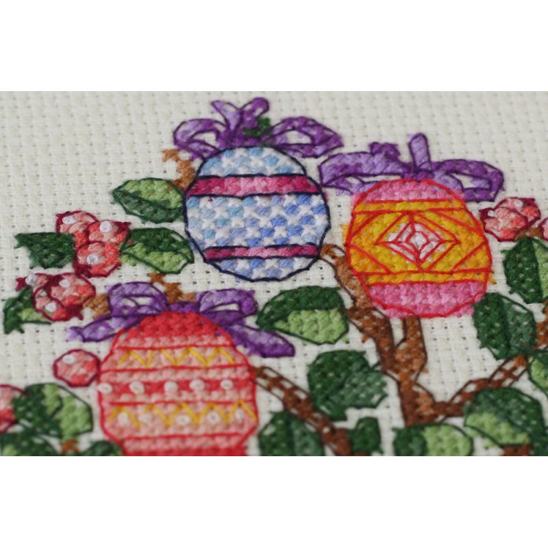 Cross-stitch kits Easter tree