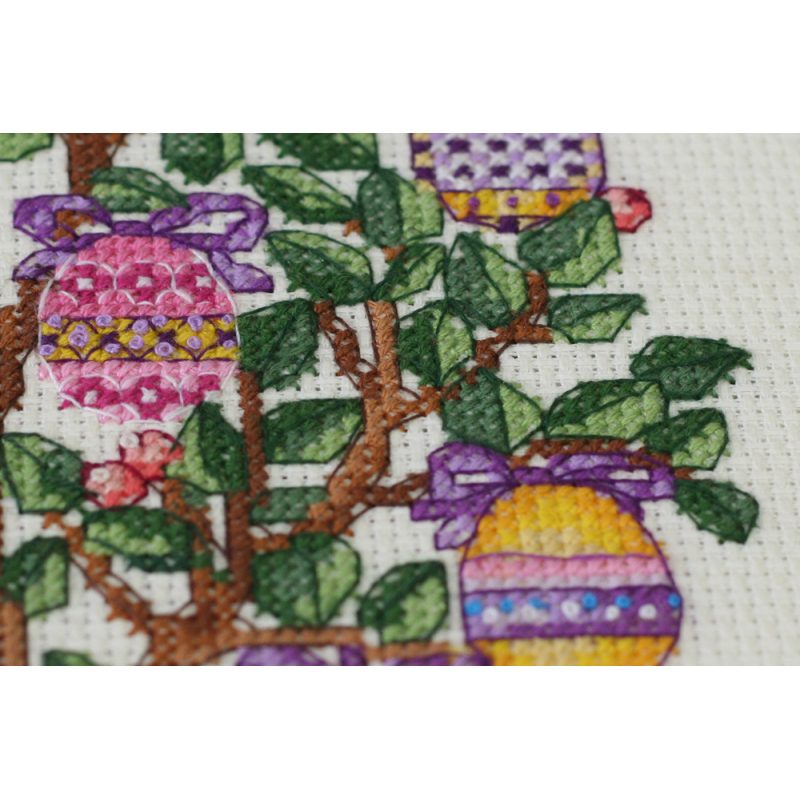 Cross-stitch kits Easter tree