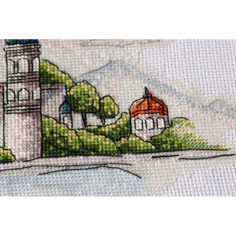 Cross-stitch kits Colorful domes
