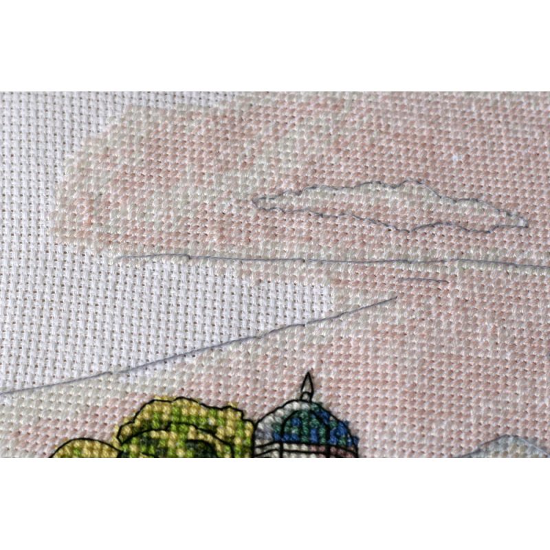 Cross-stitch kits Colorful domes