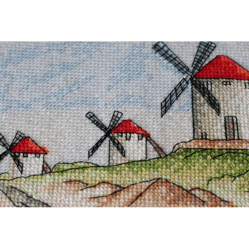 Cross-stitch kits Windmills