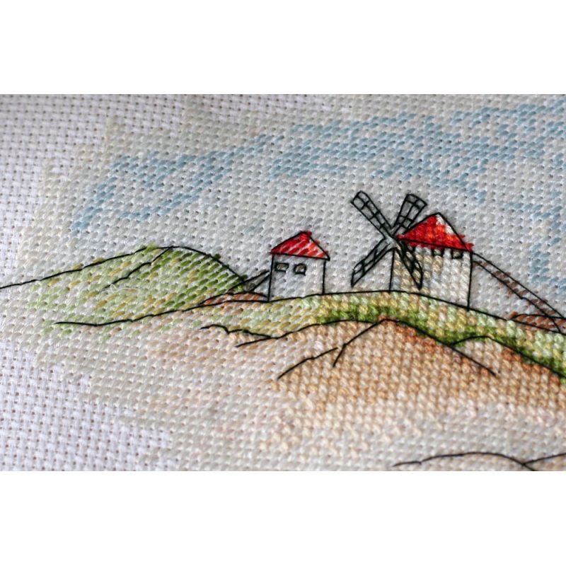 Cross-stitch kits Windmills