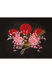Cross-stitch kits Fan