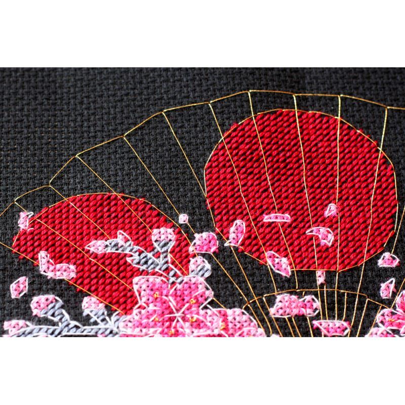 Cross-stitch kits Fan