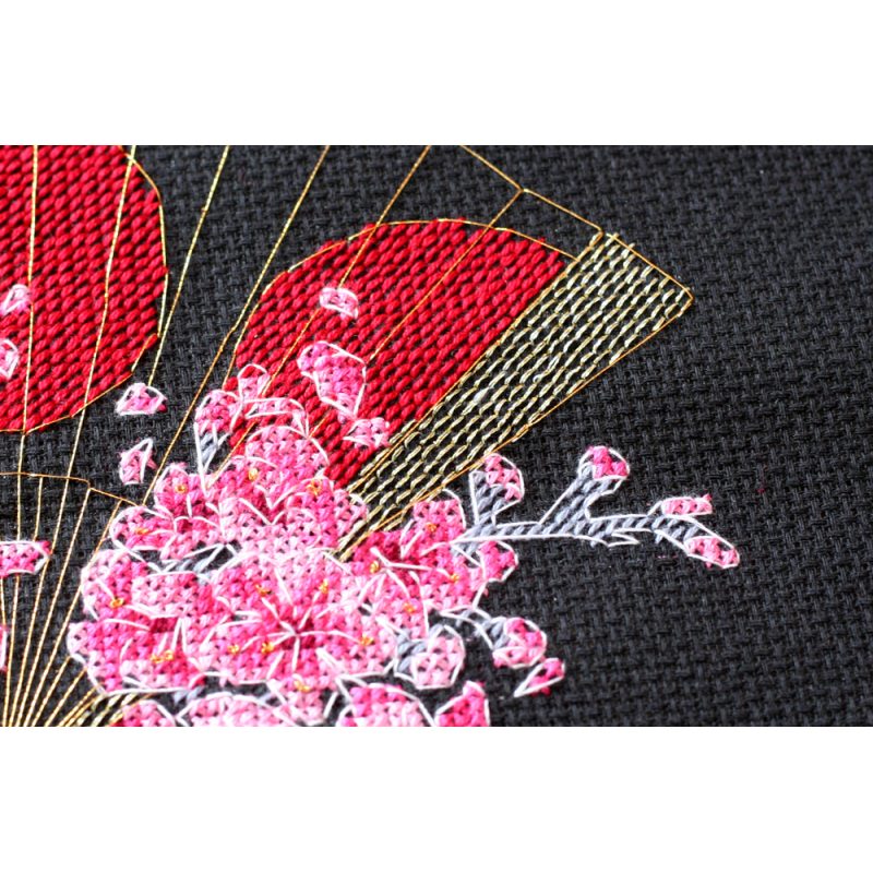 Cross-stitch kits Fan