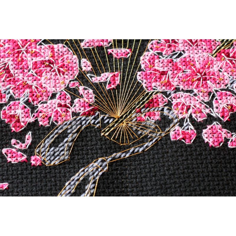 Cross-stitch kits Fan